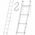 Image de Leaning Aluminum Ladder 1x9 - 2.56m
