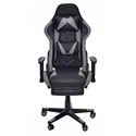 Gaming Chair Adjustable Backrest Reclining Office Chair With Footrest の画像