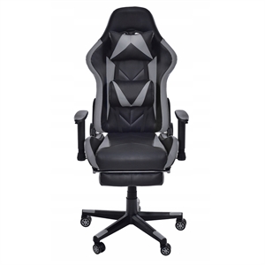 Image de Gaming Chair Adjustable Backrest Reclining Office Chair With Footrest