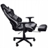 Picture of Gaming Chair Adjustable Backrest Reclining Office Chair With Footrest