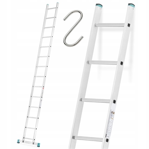 Image de Ladder 1x14 Adjustable Aluminum Ladder - 3.98m