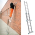 Image de Ladders Platform Scaffolding Aluminum Ladder 2x7