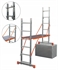 Image de Aluminum Ladder Scaffolding 2x6