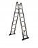 Image de Aluminum Ladder High Telescopic Ladder 5.0m
