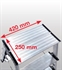 Image de 2x4 Ladder 2.85m Aluminum Steps Ladder