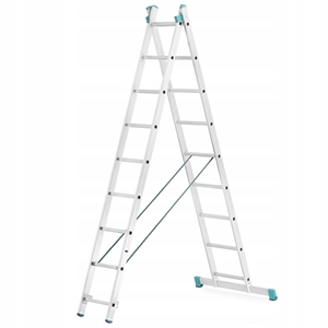 2x9 Stepped Ladder Aluminum Painting Ladder の画像