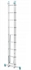 Изображение Ступенчатая лестница 2x9, алюминиевая малярная лестница