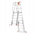 Image de Ladder Aluminum Scaffolding Hoist 4,5m 12 Steps