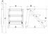 Image de Ladder Steps Aluminum Stool