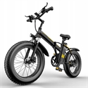 1000W Folding Electric Mountain Bikes 48V 12.8 Ah E-Bike の画像