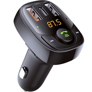 Image de BlueNEXT Handsfree Call Car Charger PD3.0 Wireless Bluetooth FM Transmitter Radio Receiver