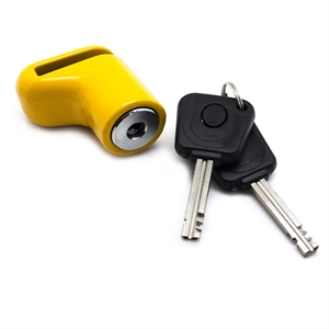 Picture of Clamp Motorcycle Anti-theft Padlock with key with light
