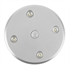 4 LED Wall Light Rechargeable Nightlight-Silver Indoor Lighting PIR Sensor Light の画像