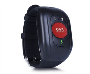 Personal alarm SOS-Emergency button 4G GPS tracker watch の画像
