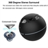 Image de 360 Degree Rotation Bluetooth Speaker Wireless Maglev 3D Music Player with LED Night Light