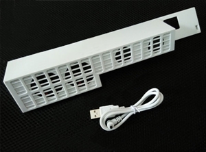 USB Cooling Fan Cooling Machine Host Stand Fan Air Fan for PS4 の画像