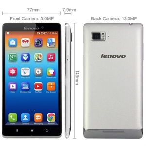 Picture of 5.5" Lenovo K910 VIBE Z 2+16GB 3G Android 4.2 Smartphone Quad Core Dual SIM