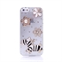 Изображение Rhinestone Apple iPhone 5 5S Zebra Case little daisy Crystal Luxury Pink Diamond Design