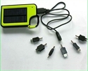 Portable Solar Charger power Bank Solar cell phones chargr for iphone/MP3/MP4/MP5/GPS/PSP