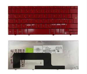 Genuine new laptop keyboard for HP mini 1000 German Version Red の画像