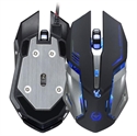 Firstsing 3500 DPI 6 Button Optical Custom Macros USB Wired Gaming Steel Mouse Mice Asye Mouse  の画像