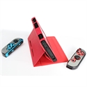 Firstsing PU Leather Shockproof Wallet Case for Nintendo Switch with 2 Aluminum alloy Joy-Con Case の画像