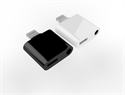 Firstsing Mini Bluetooth Converter Adapter for iPhone to 3.5mm Audio Jack with phone charger Jack の画像