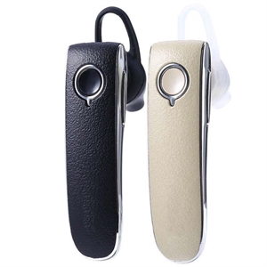 Picture of Firstsing Stereo Hifi Active Noise Canceling Sport Universal Bluetooth  4.0 Leather Wireless Earphone with Mic