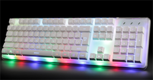 Image de Firstsing 104 Keys Backlit illuminated Mechanical Usb Multimedia Ergonomic Gaming Keyboard