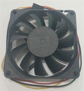 Picture of Firstsing DC Cooling Fan 11 Blade 12V 7015 7CM 3pin Computer case Fan