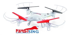 Firstsing 2.4G Middle RC Drone Quadcopter toys 360 degree flips With LED flash light