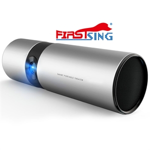 Picture of Firstsing Android Smart Portable HD DLP 3D Home Theater Projector Direct Support LiveTV Services And Bluetooth Speaker Function