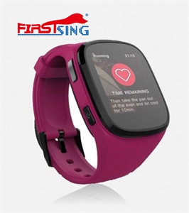 Picture of Firstsing GPS Healthy Care Smart Watch Dynamic Heart Rate Blood Pressure Monitor SOS Call