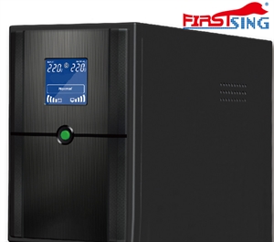 Picture of Firstsing 3000VA Standby UPS Battery Backup Uninterruptible Power Supply with LCD display for PC