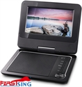 Firstsing 7 inch Portable DVD Player TFT LCD Screen Multi media DVD Player With SD Card Slot の画像