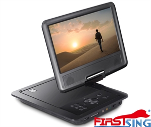 Image de Firstsing 9 inch Portable DVD Player TFT LCD Screen Multi media DVD Player With USB SD Card Slot