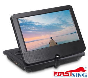 Firstsing 9 inch Portable DVD Player TFT LCD Screen Multi media DVD Player Support CD USB SD Card Slot の画像
