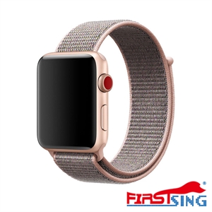 Image de FirstSing Woven Nylon Sports Loop Band Replacement Strap Bracelet for iWatch Apple Watch Series