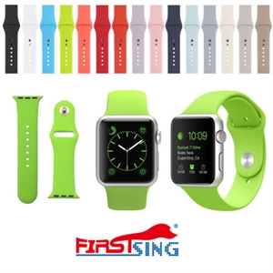 FirstSing Soft Silicone Band Replacement Strap Sport Band iWatch Apple Watch Series の画像