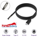 Picture of Firstsing Type-c USB-C Laptop Charging Cable for Microsoft Surface Book 2