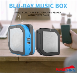 Image de Firstsing  2in1 speaker Portable bluetooth mini Outdoor speaker with power bank 