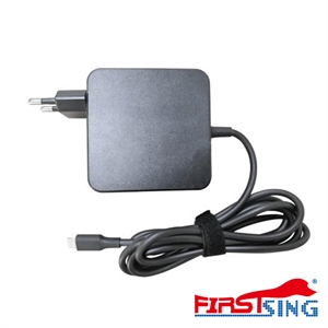 Image de Firstsing 65W Universal Multi-range USB Type-c Power Adapter Quick Charge 3.1 for Type-c Laptops