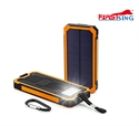 Firstsing Waterproof 10000mAh Portable Solar Charger Dual USB Battery Power Bank  の画像