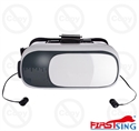 Firstsing 3D Virtual Reality VR glasses With Bluetooth Retractable Headset