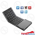 Picture of Firstsing Tri-fold Wireless Folding Keyboard Bluetooth 3.0 Portable Mini Touchpad Keyboard for Android IOS Windows