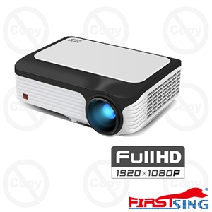 Изображение Firstsing Portable Home theater LCD Projector 4K Full HD 1080 Android 7.1 System Multimedia Player 2G 16G