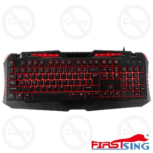 Firstsing Wired Gaming Mechainal Keyboard LED Backlight USB for PC Laptop の画像