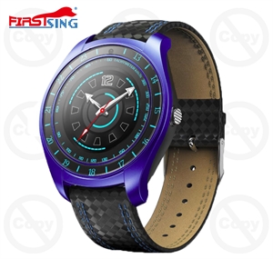 Firstsing 1.22inch MTK6261D Bluetooth Smart Watch with Camera  Pedometer Heart Rate Monitor Blood Pressure Support Sim Card Wristwatch for Android Phone の画像