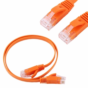 Firstsing UTP 1000M Ethernet Cable High Speed RJ45 CAT6 Network Flat LAN Cable Patch Router Cables の画像
