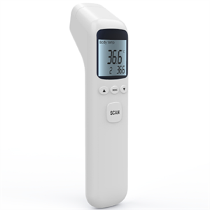 Изображение LCD Digital Thermometer Infrared Baby Adults Forehead Non-touch Temperature Gun Firstsing